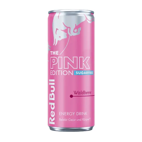 Red Bull Pink Edition Waldbeere Sugarfree Energydrink Dose 250ml