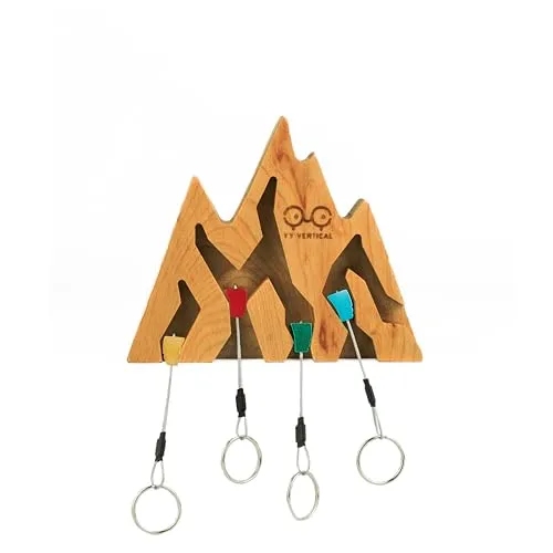 Yy Vertical Mountain Key Holder One Size in braun von YY Vertical