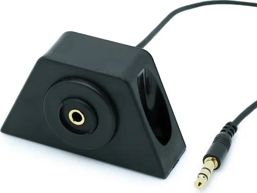 KFZ AUX Verlängerung Einbaubuchse Unterbau 3,5mm Klinkenstecker Adapter Kabel