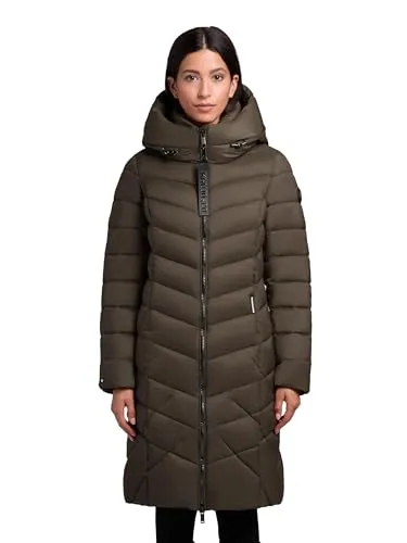 KHUJO Odana3-YM Steppmantel in grün von khujo