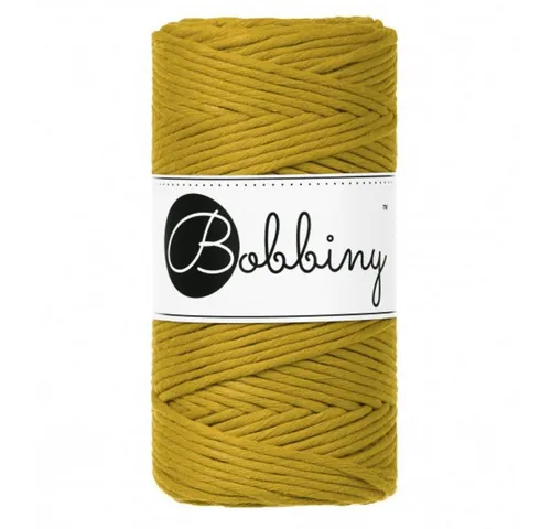 Bobbiny Bobbiny 3 mm Makramee Garn Regular 100 m Häkelwolle, 100 m (3 mm Baumwoll-Kordel), 320 g