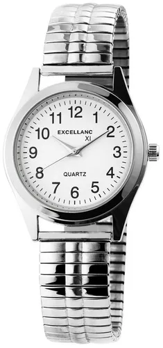 Excellanc Quarzuhr Hani Herrenuhr mit Edelstahlzugband - Elegante Herrenuhr mit flexiblem Edelstahlzugband für hohen Tragekomfort. Hochwertiges Quarzuhrwerk und in verschiedenen Zifferblattfarben erhältlich.