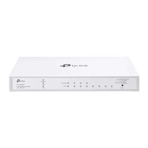 TP-LINK Festa FS308GP V1 - Smart Switch mit 4 x 10/100/1000 PoE+ Ports, ideal für flexible Netzwerklösungen