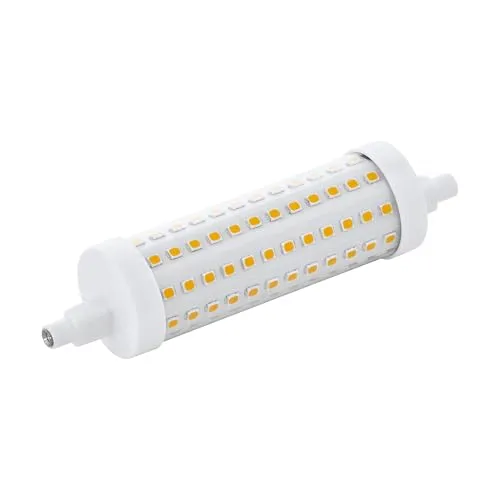 EGLO R7S LED dimmbar, Stablampe mit 360° Ausleuchtung, 12,5 Watt (entspricht 100 Watt), 1521 Lumen, Stableuchte Maiskolben warmweiß, 2700 K, Leuchtmittel Ø 2,9 cm, 11,8 cm