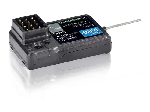 Absima 3-Kanal Empfänger 'R3WP' 2.4 GHz - Wasserfester Empfänger für RC-Modelle - Sender & Empfänger, wasserfester 3-Kanal Empfänger für präzise Steuerung von RC-Modellen im Maßstab 1:4 bis 1:24.