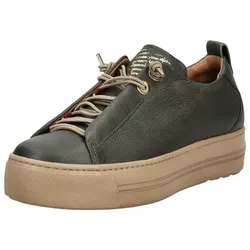 Paul Green Sneaker Glattleder Damen Gr. 39 - Oliv - Sneaker aus hochwertigem Glattleder mit super-soft Innensohle für hohen Tragekomfort. Ideal für einen stylishen und bequemen Look im Alltag.