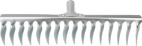 Rasen Rechen Strend Pro R108A, 16 Zähne, Belüftung, Vertikutierung, ohne Stiel