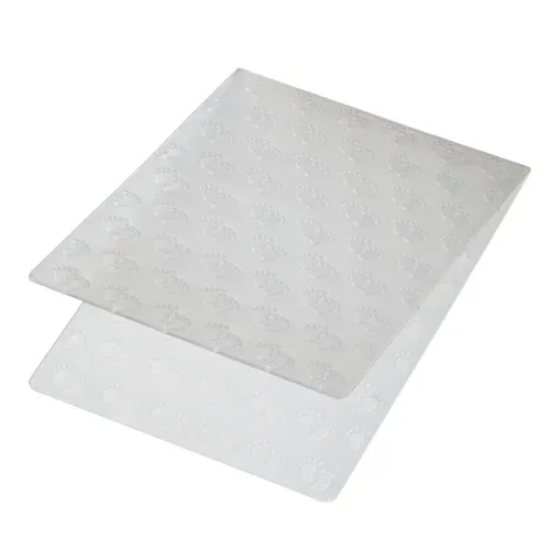 Embossing-Prägefolder/ -schablone Babyfüsse 10,6x15cm