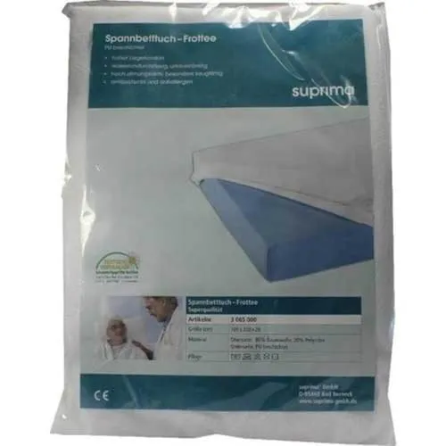Produktbild SUPRIMA Spannbetttuch 3065 BW-Frottee 1 St