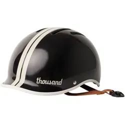 Thousand Heritage Fahrradhelm Erwachsene – Unisex, belüftet mit PopLock Diebstahlschutz - Hochwertiger Fahrradhelm für Erwachsene, ideal für Stadtfahrten und Skateboarden. Mit integriertem PopLock-System für einfache Sicherung und optimaler Passform. Leicht und klassisch im Design, perfekt für den täglichen Einsatz.