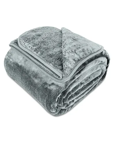 Gräfenstayn Wohndecke Cashmere-Feeling in grau von Gräfenstayn