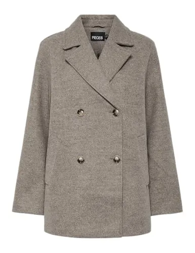Pcmarbel Coat Noos - Eleganter Kurzmantel für Damen von PIECES, perfekt für jede Saison und vielseitig kombinierbar.