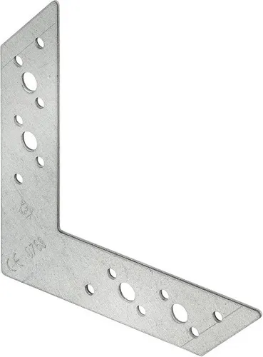 Vormann Eckverbinder sendzimir verzinkt 110 x 156 x 32 mm Eckwinkel