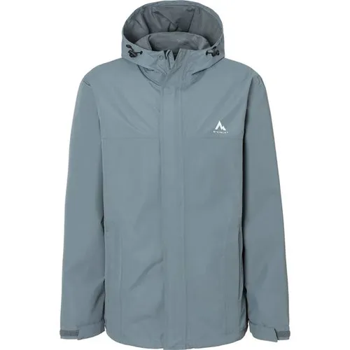 McKINLEY Herren Regenjacke Carlide II - Die McKINLEY Herren Regenjacke Carlide II bietet optimalen Schutz vor Wind und Regen mit einer Wassersäule von 10.000 mm. Ihre hohe Atmungsaktivität sorgt für Komfort bei Outdoor-Aktivitäten. Ideal für jedes Abenteuer!