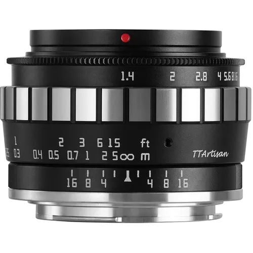 TTArtisan 23mm f1,4 Fuji X-Mount Objektiv - Hochwertiges 23mm f/1,4 Objektiv für Fuji X-Mount, ideal für kreative Fotografie mit beeindruckender Bildqualität und lichtstarker Optik.