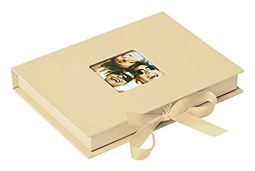 walther design Aufbewahrungsboxen creme mit Cover-Ausstanzung, Fun FB-112-H