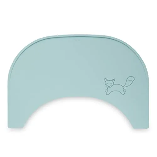 Produktbild hauck Silikon Platzdeckchen für Alpha Click Tray Klick-Essbrett für Alpha+ & Beta+ Holzhochstuhl, Baby & Kinder Platzset, Abwaschbar, Schmutzabweisend, Rutschhemmend (Fox Mint)