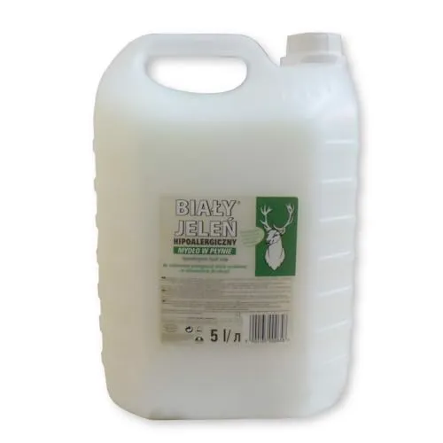 Biały Jeleń Hipoalergiczny mydło w płynie zapas 5l
