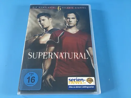 Supernatural Straffel 6 - Die komplette sechste Staffel auf DVD - 6 DVDs