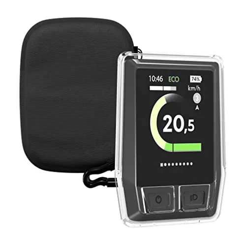 Borgen E-Bike Displayschutz | geeignet für Bosch Kiox Display BUI330 | Transparent und wasserdicht | Stoß- und Kratzschutz