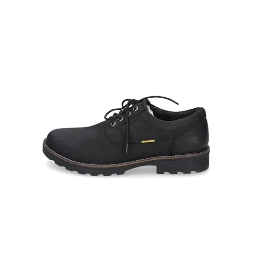 camel active Klassische Schnürschuhe Herren 31363430343034 Schwarz 41 EU - Halbschuhe aus hochwertigem Glattleder mit herausnehmbarer Decksohle für individuellen Tragekomfort - ideal für stilvolle Auftritte!