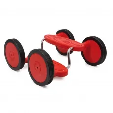 Small Foot Pedal-Roller Rotini - Kinderscooter, robust aus Kunststoff und Metall, schult Motorik und Gleichgewichtssinn, ideal für Kinder ab 5 Jahren, bis 100 kg belastbar für unbeschwerten Spielspaß.