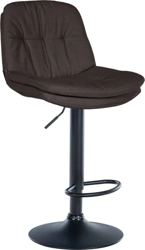 Deluke Barhocker Dunkelgrau, Höhenverstellbar & Drehbar