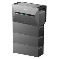 Anker SOLIX Solarbank 3 Pro E2700 - Leistungsstarker Energiespeicher - Die Anker SOLIX Solarbank 3 Pro E2700 mit 2.688 Wh und IP65-Schutz bietet eine modulare Erweiterbarkeit bis 16 kWh. Ideal für die effiziente Nutzung von Solarenergie – einfach per Plug & Play.