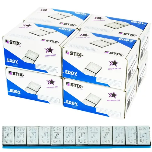 800x Klebegewichte 5g Stahlgewichte für Alufelgen Stahl Wuchtgewichte Riegel