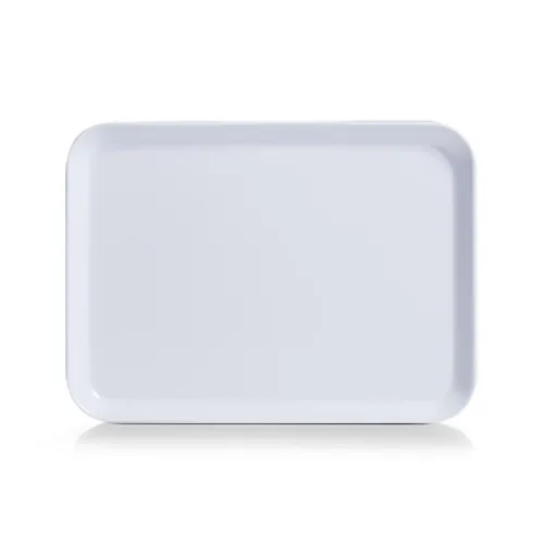 Zeller Tablett weiß 26693 - Elegantes Servierplatten-Design, ideal für stilvolle Anlässe und den täglichen Gebrauch.