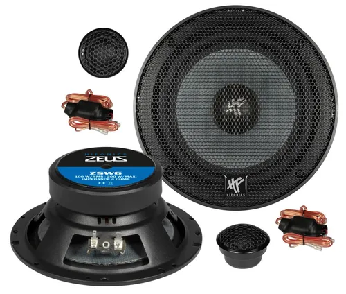 ZS6.2E Car-HiFi-Lautsprecher - Hochwertiges 16,5 cm (6.5'') Komponenten-System mit 100 W RMS, ideal für kraftvollen Sound im Auto und exzellente Klangqualität.