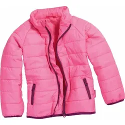 Playshoes Steppjacke uni, in pink, Größe 140 - Rosa - 140