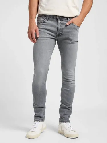 Lee® Slim-fit-Jeans LUKE NEW GREY - Bequeme Röhrenjeans in Grau - Moderne Slim-fit-Jeans aus leichtem Denim, ideal für lässige Outfits. Mit mittlerer Leibhöhe und Stretch für optimalen Komfort. Perfekt für jeden Tag!