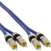 INLINE 2xCinch Audio Kabel PREMIUM 30m – Hochwertiges Kabel für besten Klang - Erleben Sie erstklassigen Sound mit dem INLINE 2xCinch Audio Kabel PREMIUM 30m. Das doppelt geschirmte Kabel mit vergoldeten Steckern sorgt für eine zuverlässige Signalübertragung und ist ideal für Heimkino-Systeme geeignet.