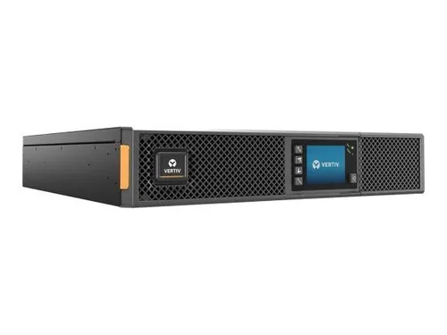 Vertiv GXT5-2000IRT2UXL USV - Sonstige Stromversorgung mit 2000VA/2000W, ideal für IT-Umgebungen. Die Online-Doppelwandlertechnologie gewährleistet konstanten Stromschutz und bietet 8 AC-Ausgänge für mehrere Geräte.