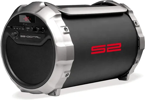 S2-Digital S-Tube XL Bluetooth Outdoor Lautsprecher mit FM Radio