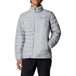 Columbia Powder Lite™ II Jacke Grau 2XL für Männer - Funktionsjacke mit wärmereflektierendem Futter und wasserabweisendem Material, ideal für kalte Outdoor-Aktivitäten und stylisch für den urbanen Alltag.