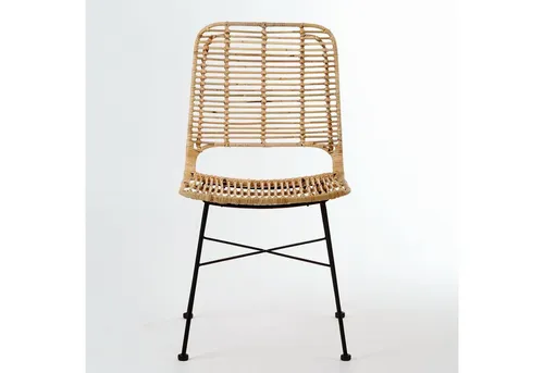 Rattanstuhl LILLY in beige von Lycce