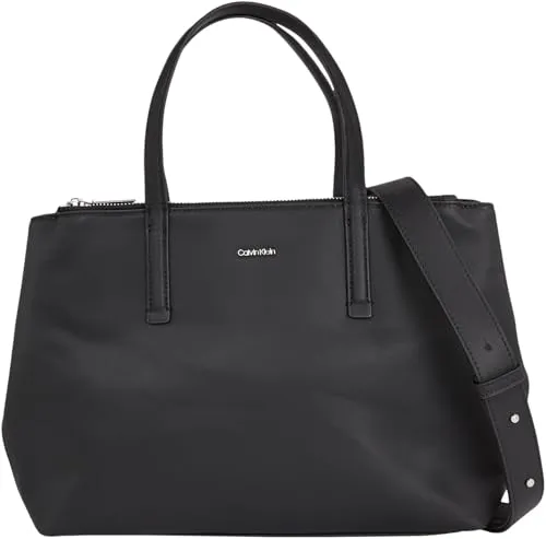 Calvin Klein CK Must Schultertasche 39 cm schwarz von Calvin Klein