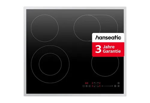 HANSEATIC Elektro-Kochfeld