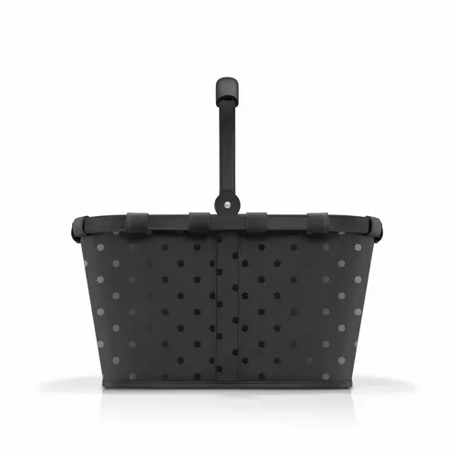 reisenthel Einkaufskorb carrybag frame Glossy Dots Black von reisenthel