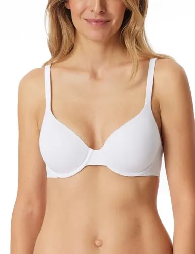 Schiesser BH Underwire Cup Bra Weiß C 85 Damen - Funktionsunterwäsche mit perfekter Passform und elegantem Komfort - Hochwertiger Materialmix für optimale Elastizität und angenehmes Tragegefühl.