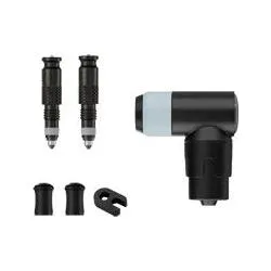 Schwalbe Clik Valve Conversion Set – Innovatives Umrüstset für Sclaverand-Ventile - Fahrradwerkzeuge mit kinderleichtem Aufpumpen dank intuitivem Klick-System. Revolutionieren Sie das Aufpumpen Ihrer Fahrradreifen mit minimalem Aufwand und maximaler Effizienz.