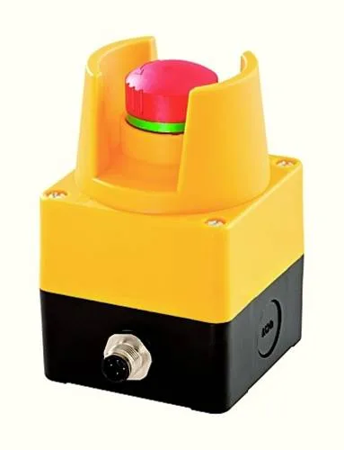 Schlegel Not-Aus-Schalter 1 Öffner, 1 Schließer IP65 - Not-Aus Schalter mit SIL Aufbaugehäuse, schützt zuverlässig und ist ideal für industrielle Anwendungen.