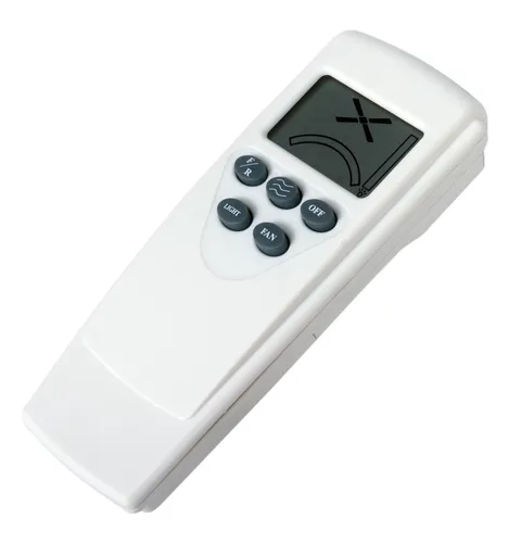 LuxVen Handsender für Green Spira / Green Lux Deckenventilator - Praktische Fernbedienung für Deckenventilatoren, batteriebetrieben und inklusive Leuchtmittel – ideal für Esszimmer, Küche und Wohnzimmer.