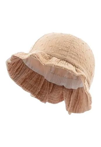Sterntaler Mädchen Sommer Hut aus Musselin von Sterntaler