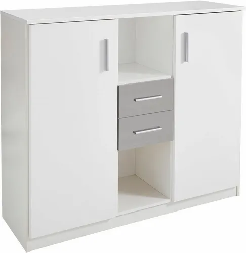 Wimex Kombikommode Joker, 124cm breit in Weiß von Wimex