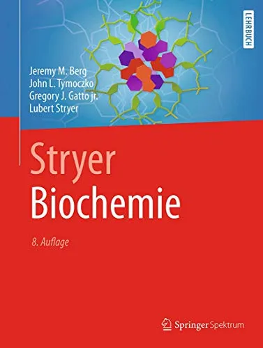 Stryer Biochemie - Grundlagen der Biochemie verständlich erklärt - Medizin, umfassendes Lehrbuch für Studierende mit klaren Erklärungen und anschaulichen Grafiken.