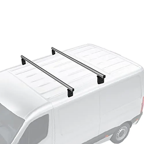 OMAC Dachträger Menabo Querträger für VW Caddy 2003-2011 - Hochwertiger Aluminium-Dachgepäckträger, wasserbeständig und abnehmbar. Ideal für Fahrrad- und Skiträger, bietet vielseitige Transportmöglichkeiten für Ihre Abenteuer.