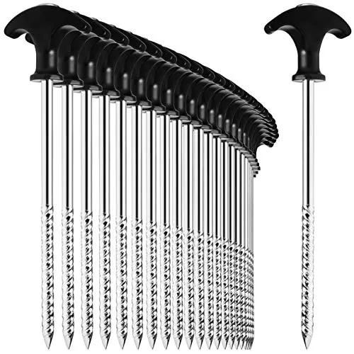 com-four® 24x Zelt-Heringe aus Stahl von COM-FOUR